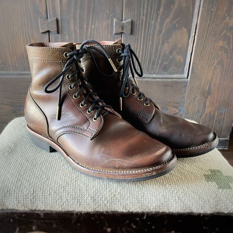 Flame Panda Boondocker in Unknown Leather