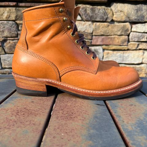 View photo of John Lofgren Steel Gang Boots in Badalassi Carlo Bone Pueblo