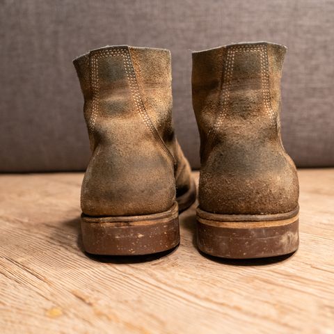 Oak Street Bootmakers Field Boot in Horween Natural Chromexcel Roughout