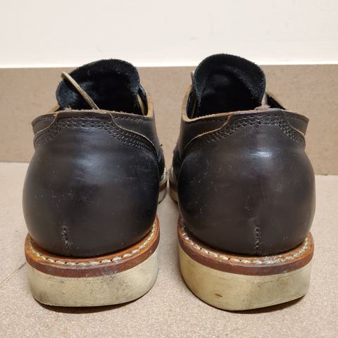 Viberg 145 Oxford in Horween Black Chromexcel