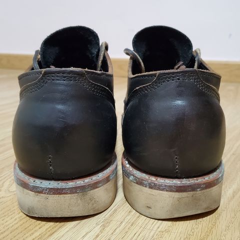 Viberg 145 Oxford in Horween Black Chromexcel