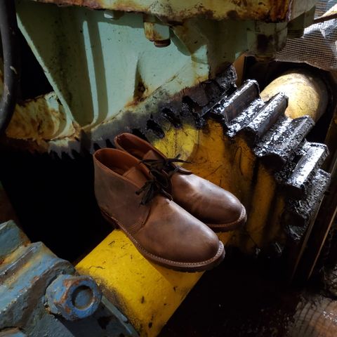 Red Wing Beckman Chukka in S.B. Foot Unknown Leather
