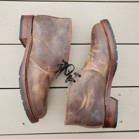 Red Wing Beckman Chukka in S.B. Foot Unknown Leather
