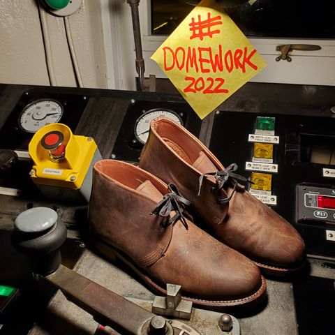 Red Wing Beckman Chukka in S.B. Foot Unknown Leather