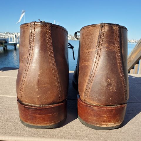 Red Wing Beckman Chukka in S.B. Foot Unknown Leather