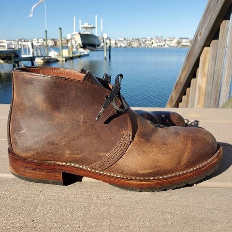 Red Wing Beckman Chukka in S.B. Foot Unknown Leather
