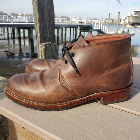 Red Wing Beckman Chukka in S.B. Foot Unknown Leather