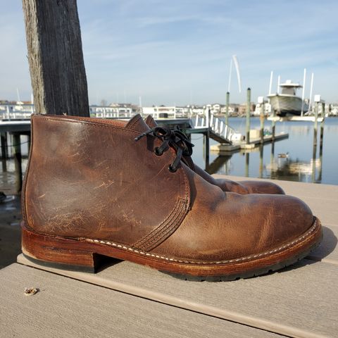 Red Wing Beckman Chukka in S.B. Foot Unknown Leather