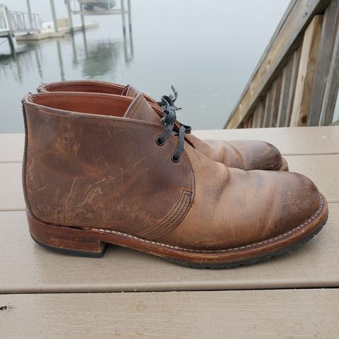 Red Wing Beckman Chukka in S.B. Foot Unknown Leather