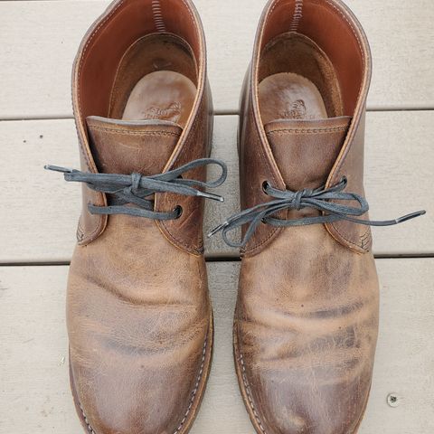 Red Wing Beckman Chukka in S.B. Foot Unknown Leather