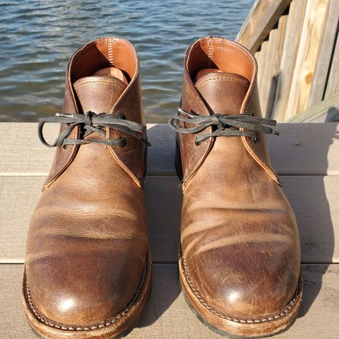 Red Wing Beckman Chukka in S.B. Foot Unknown Leather