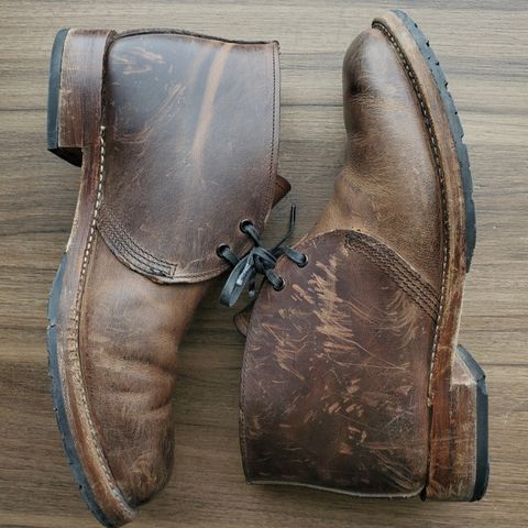 Red Wing Beckman Chukka in S.B. Foot Unknown Leather