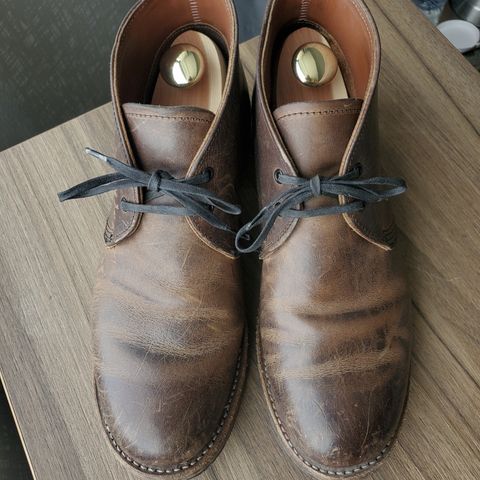 Red Wing Beckman Chukka in S.B. Foot Unknown Leather