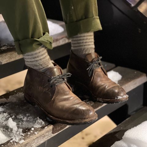 Red Wing Beckman Chukka in S.B. Foot Unknown Leather
