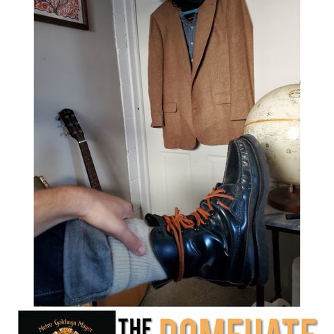 Yuketen Superior Short Hunt Boots in Horween Navy Shell Cordovan