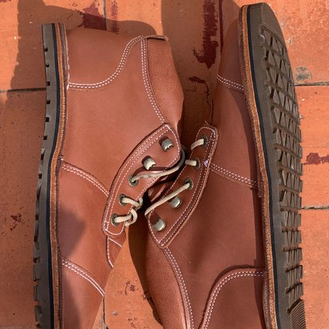 Jim Green African Ranger Barefoot Boot in Chestnut Tan Full Grain