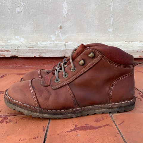 Jim Green African Ranger Barefoot Boot in Chestnut Tan Full Grain