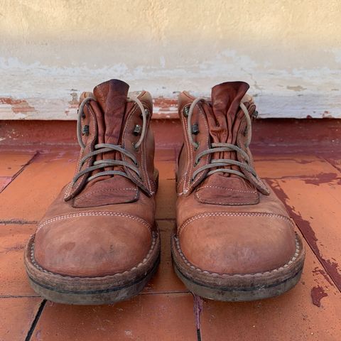 Jim Green African Ranger Barefoot Boot in Chestnut Tan Full Grain