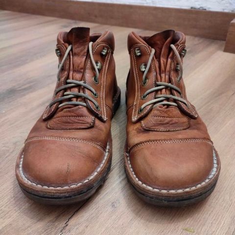 Jim Green African Ranger Barefoot Boot in Chestnut Tan Full Grain