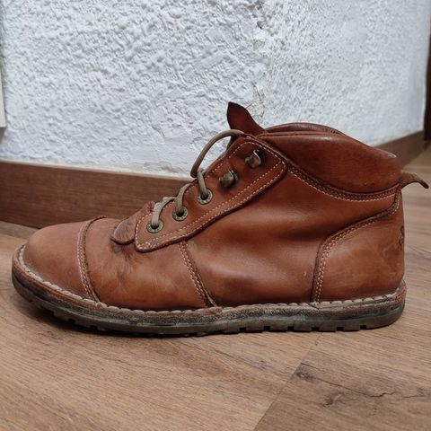 Jim Green African Ranger Barefoot Boot in Chestnut Tan Full Grain