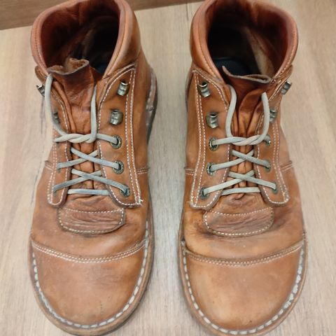 Jim Green African Ranger Barefoot Boot in Chestnut Tan Full Grain