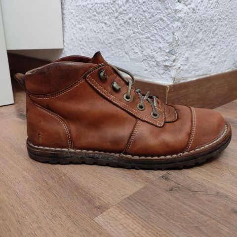 Jim Green African Ranger Barefoot Boot in Chestnut Tan Full Grain