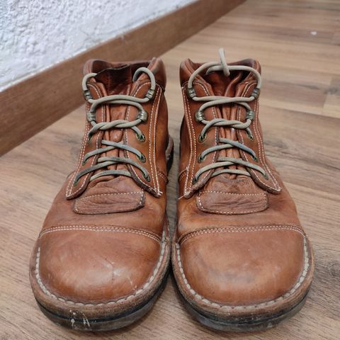 Jim Green African Ranger Barefoot Boot in Chestnut Tan Full Grain