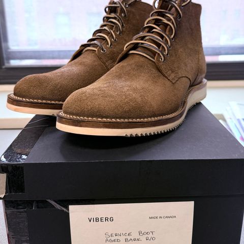 Viberg Scout Boot in Seidel Aged Bark Roughout