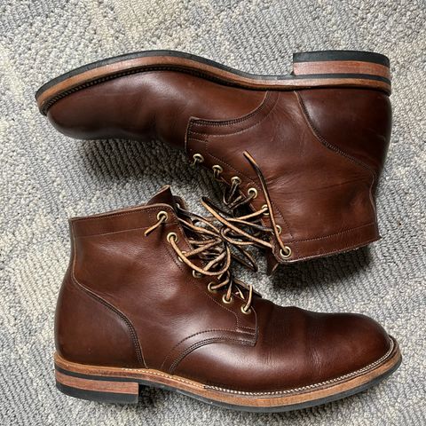 Viberg Service Boot in Horween Brown Chromexcel