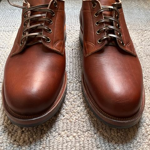 Viberg 145 Oxford in Horween Saddle Tan Chromepak
