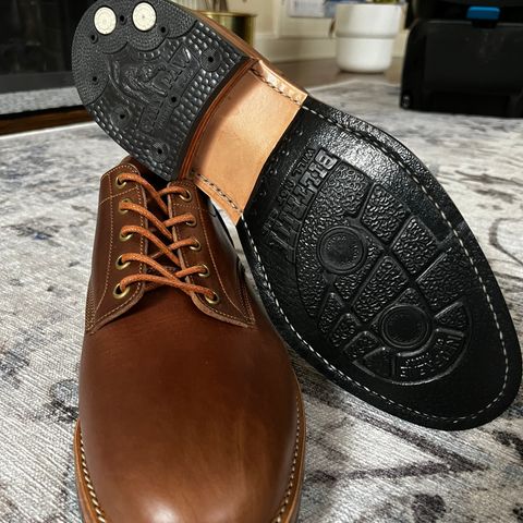 Onderhoud LVL01 Derby Boot in Horween Natural Chromexcel Strips