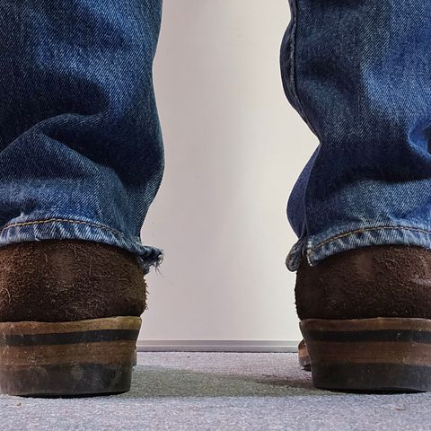 View photo of Drew's Boots in Brown Roughout