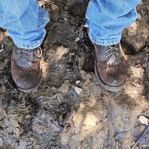 View photo of Drew's Boots in Brown Roughout