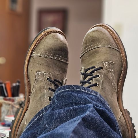 Truman Service Boot in C.F. Stead Storm Kudu