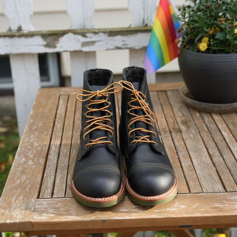 Red Wing Iron Ranger in S.B. Foot Black Harness