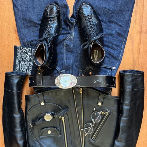 Clinch Mast Trainer in Black Horsehide