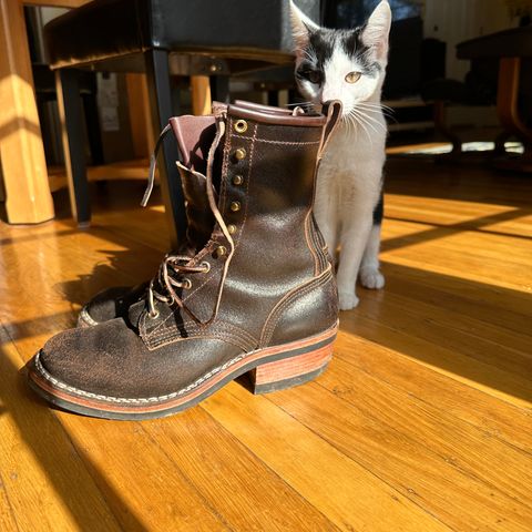 Nicks Robert in Horween Brown Waxed Flesh