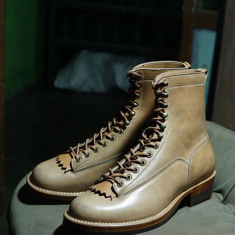 Onderhoud LCV01 Lineman Boot in Wickett & Craig Russet Traditional Harness