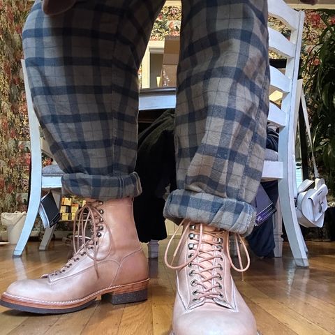 Onderhoud LCV01 Lineman Boot in Wickett & Craig Russet Traditional Harness