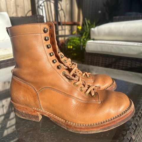 Onderhoud LCV01 Lineman Boot in Wickett & Craig Russet Traditional Harness