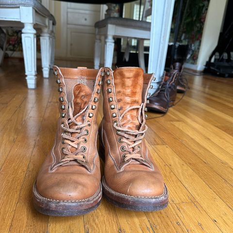 Onderhoud LCV01 Lineman Boot in Wickett & Craig Russet Traditional Harness
