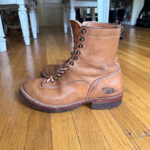 Onderhoud LCV01 Lineman Boot in Wickett & Craig Russet Traditional Harness