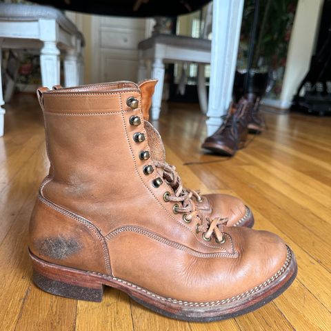 Onderhoud LCV01 Lineman Boot in Wickett & Craig Russet Traditional Harness