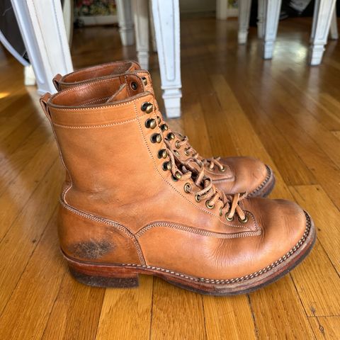 Onderhoud LCV01 Lineman Boot in Wickett & Craig Russet Traditional Harness