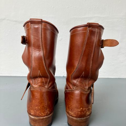 Raland Bootmaker Engineer Boot in Tarnsjo Garveri Vegetable Tanned Horsehide