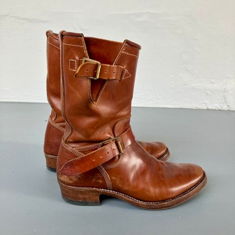 Råland Bootmaker Engineer Boot in Tarnsjo Garveri Vegetable Tanned Horsehide