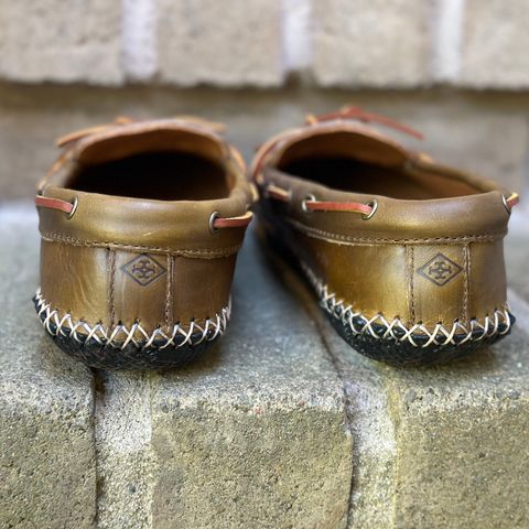Quoddy Canoe Moc II in Horween Olive Chromexcel
