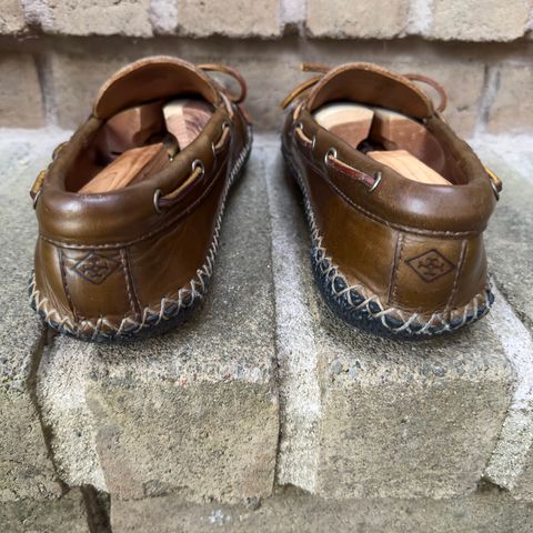Quoddy Canoe Moc II in Horween Olive Chromexcel