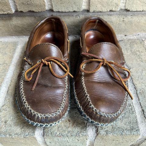 Quoddy Canoe Moc II in Horween Olive Chromexcel