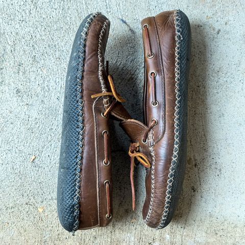 Quoddy Canoe Moc II in Horween Olive Chromexcel